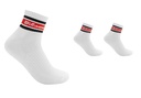 PACK X3 MEDIAS QUARTER HOMBRE WILSON BLANCAS