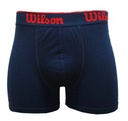 BOXER INDIVIDUAL WILSON ALGODÓN NEGRO