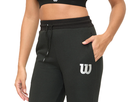 PANTALON CON PUÑO ALGODÓN DAMA WILSON NEGRO 