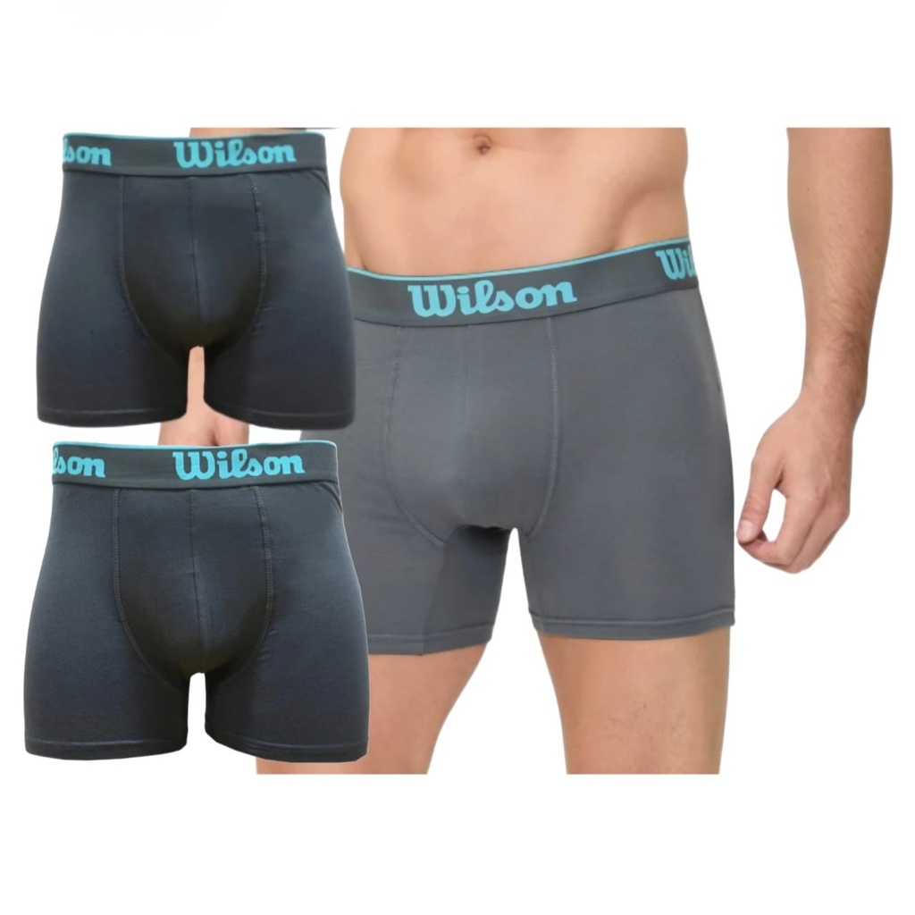 PACK X2 BOXER WILSON ALGODÓN - V. COLORES