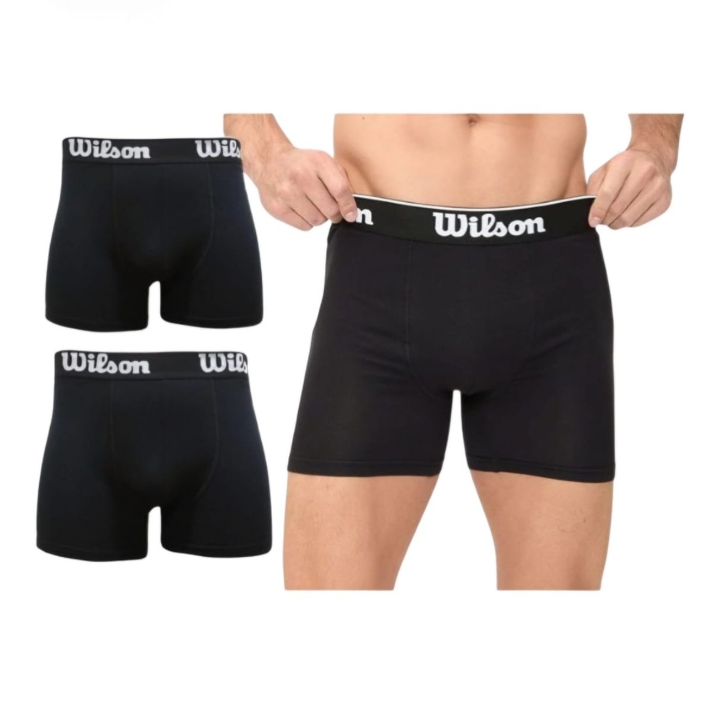 PACK X2 BOXER WILSON ALGODÓN - V. COLORES