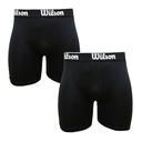 PACK X2 BOXER WILSON MICROFIBRA - AZUL M.+ NEGRO 
