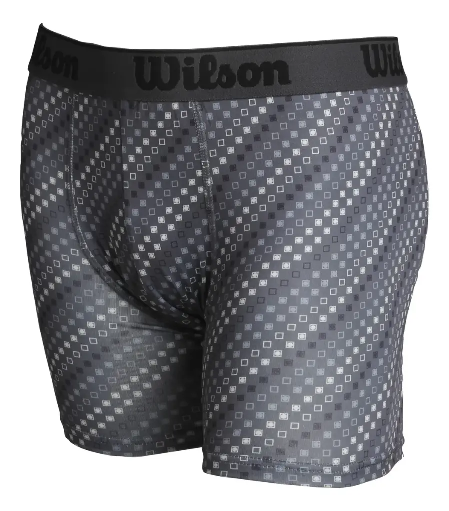PACK X2 BOXER WILSON MICROFIBRA LISO+ESTAMPADO