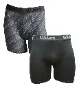 PACK X2 BOXER WILSON MICROFIBRA LISO+ESTAMPADO