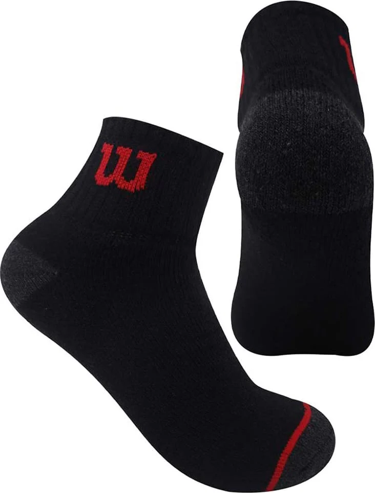 PACK X6 PARES MEDIAS QUARTER HOMBRE 3 COLORES 