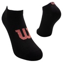 PACK X5 PARES DE MEDIAS CORTAS HOMBRE WILSON NEGRAS