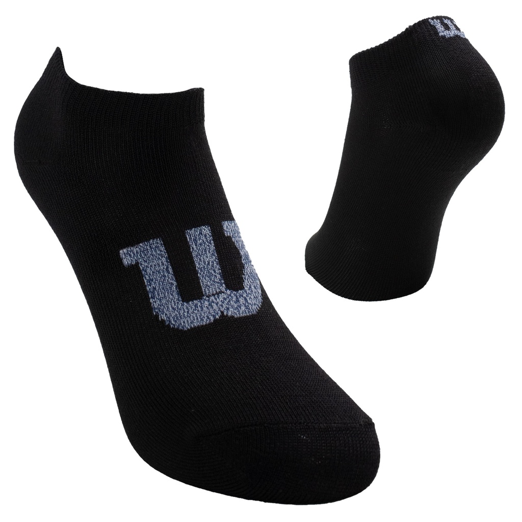 PACK X5 PARES DE MEDIAS CORTAS HOMBRE WILSON NEGRAS