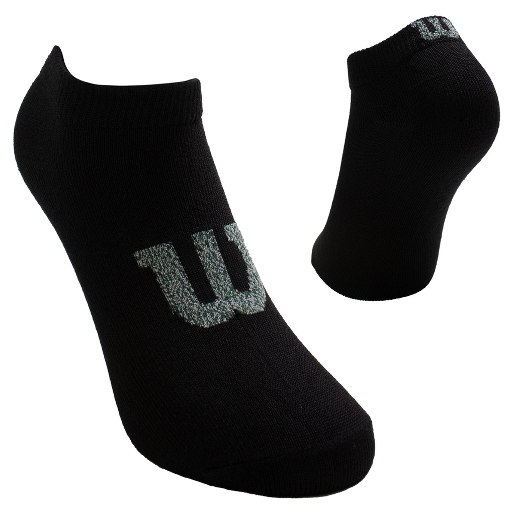 PACK X5 PARES DE MEDIAS CORTAS HOMBRE WILSON NEGRAS
