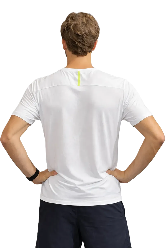 REMERA WILSON HOMBRE PERFORMANCE AIR - BLANCO