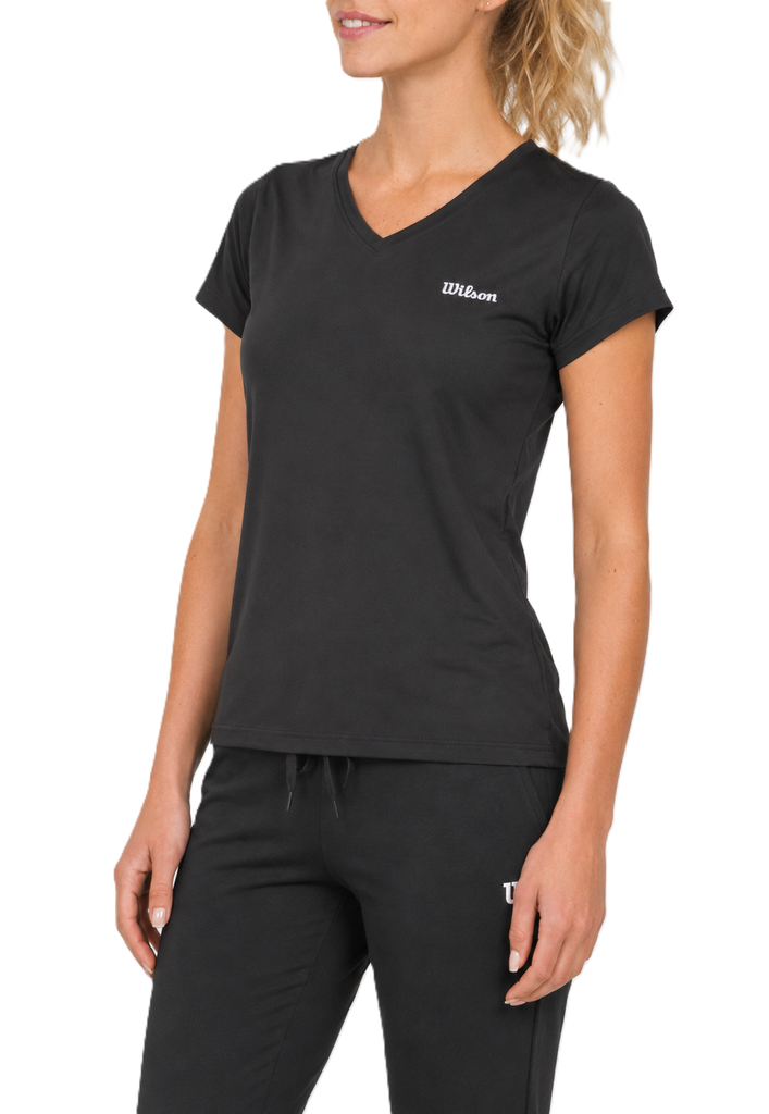 REMERA BLOOM WILSON DAMA - NEGRO