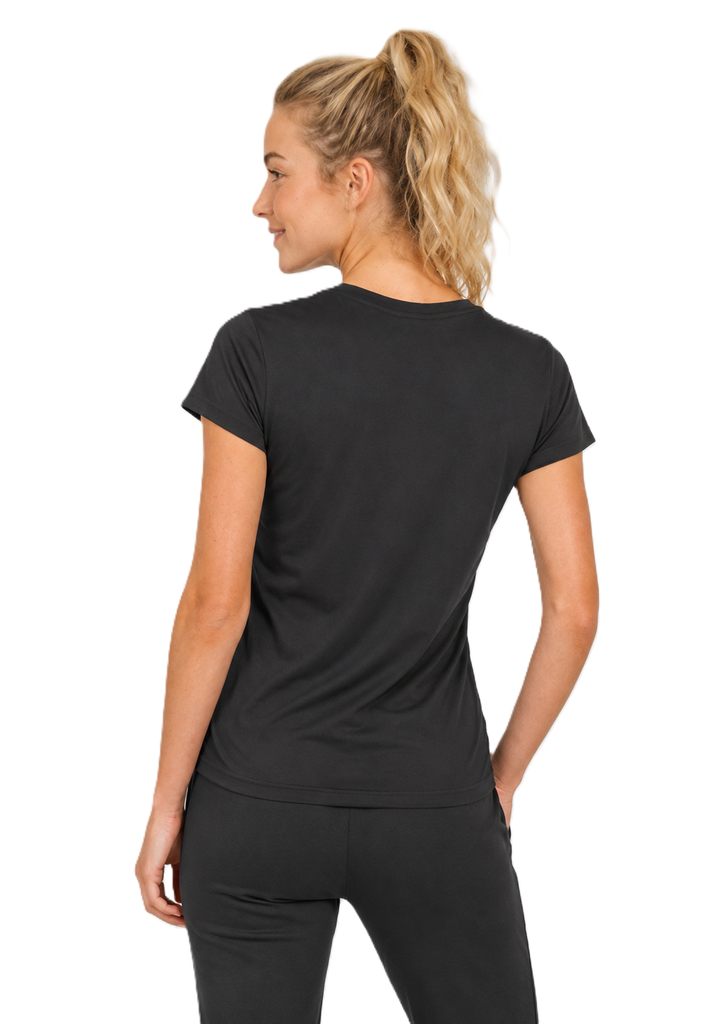 REMERA BLOOM WILSON DAMA - NEGRO