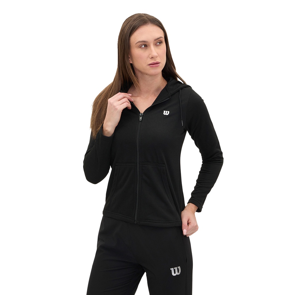CAMPERA WILSON FRENCH TERRY - BLACK