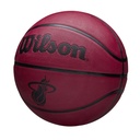 PELOTA BASKETBALL N°7 NBA TEAM TRIBUTE SOLID MIA HEAT