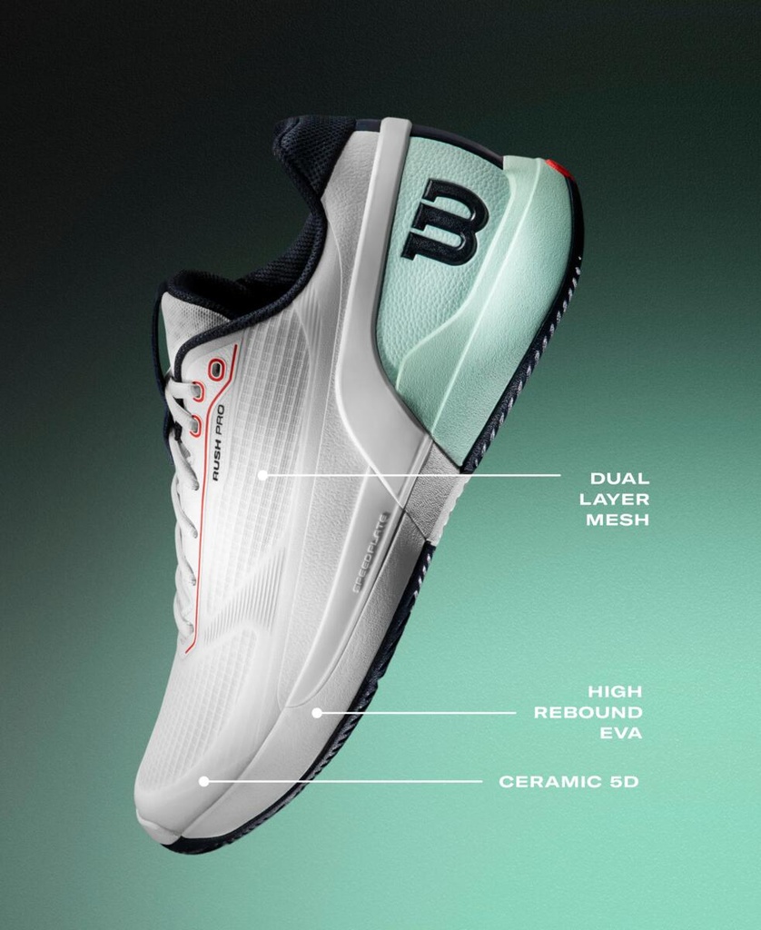 CALZADO RUSH PRO 5 TENIS/PADEL - BK
