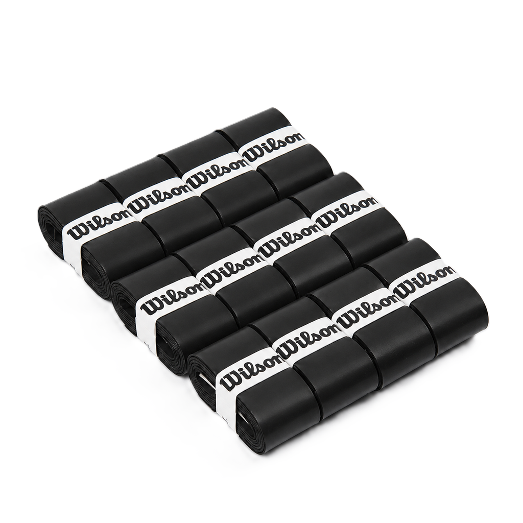 PACK X12 PRO OVERGRIP WILSON - BLACK