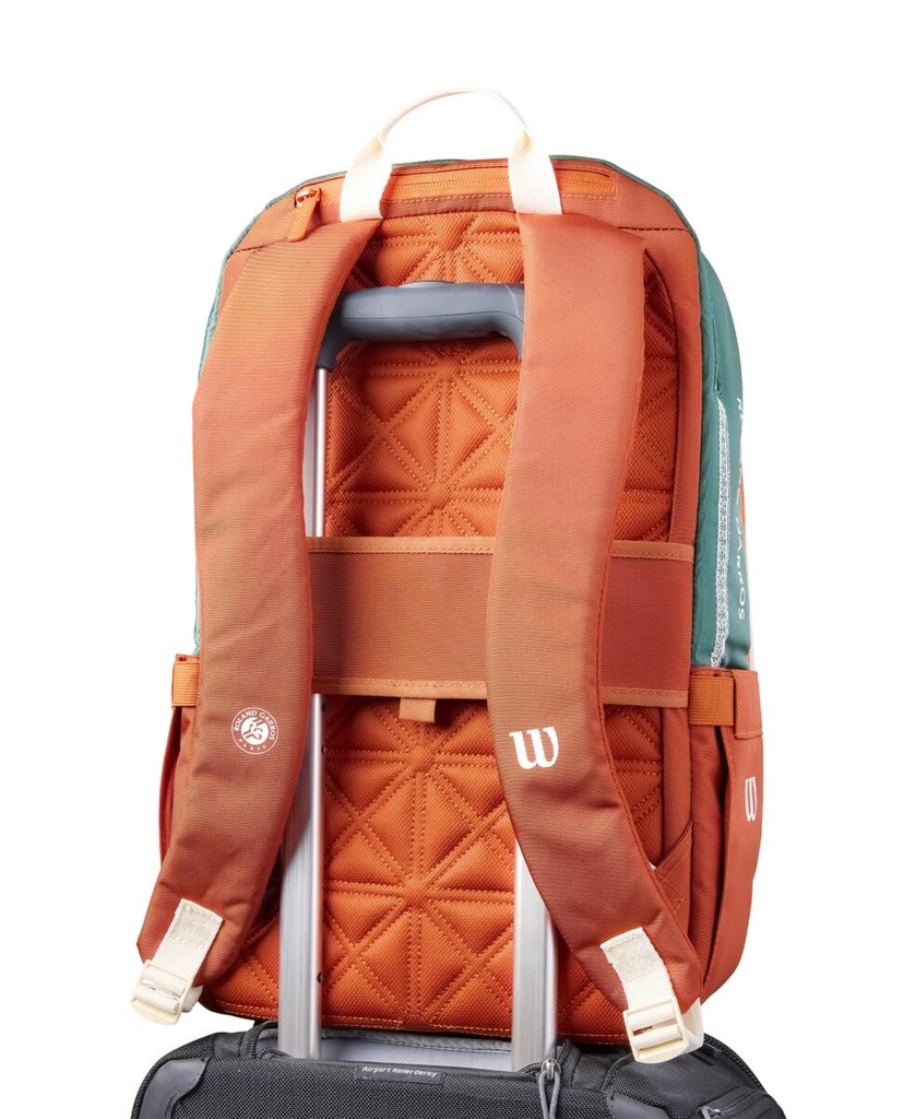 MOCHILA / RAQUETERO WILSON ROLAND GARROS CREAM