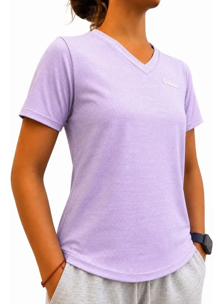 REMERA WILSON SOFT TOUCH - LILA