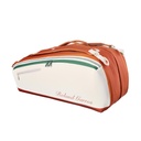 RAQUETERO WILSON ROLAND GARROS CREAM 9PK