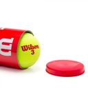 PACK X2 TUBOS WILSON US OPEN INICIACION PUNTO ROJO
