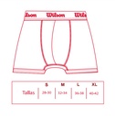 PACK X2 BOXER WILSON ALGODÓN - V. COLORES