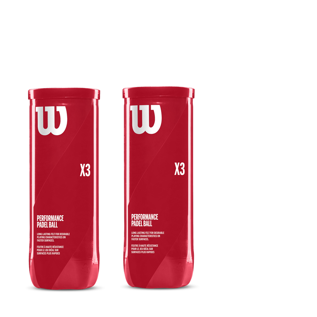 PACK X6 TUBOS WILSON PADEL