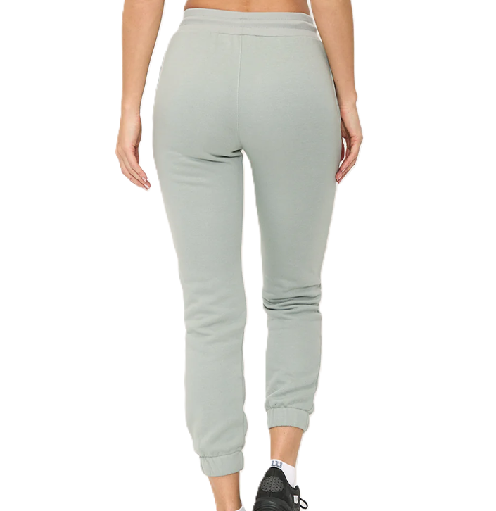 PANTALON CON PUÑO ALGODÓN DAMA WILSON GRIS