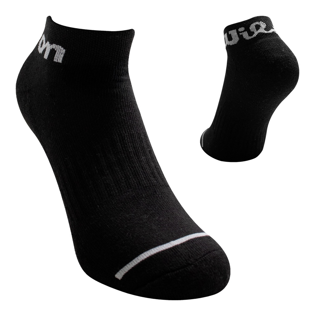 PACK X3 MEDIAS CORTAS HOMBRE WILSON BLANCO, NEGRO, GRIS