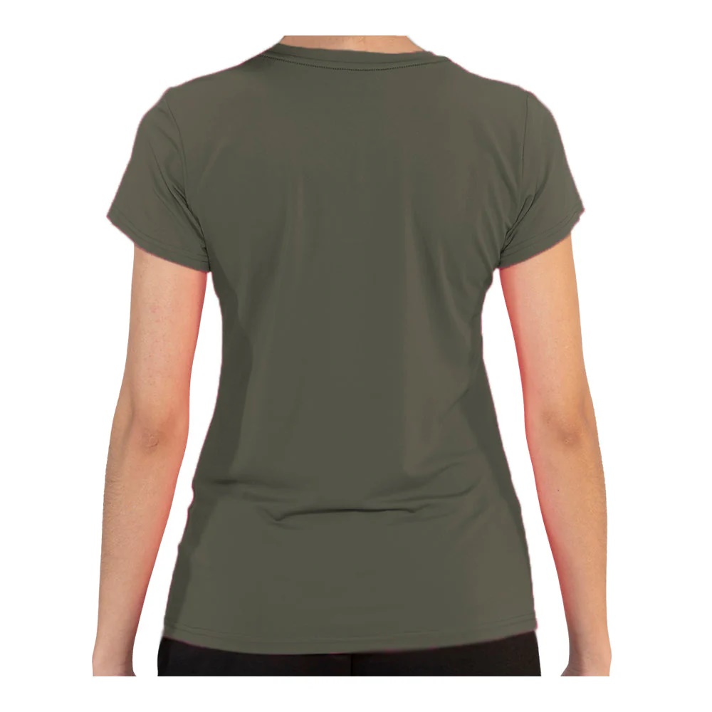 REMERA/CAMISETA ULTRA DRY WILSON DAMA VERDE