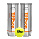 PACK X2 TUBOS DE PELOTAS WILSON TOUR CLAY