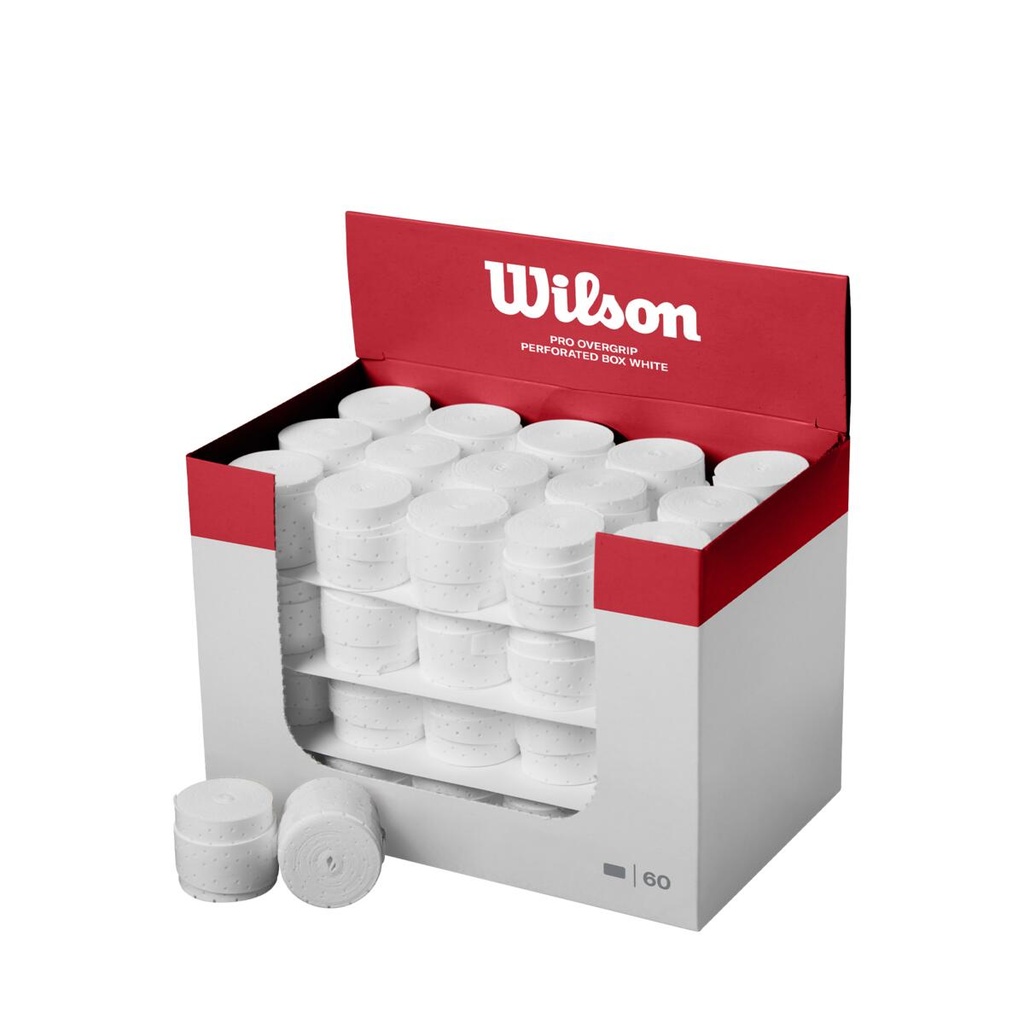 BOX X60 PRO OVERGRIP PERFORATED - WHITE