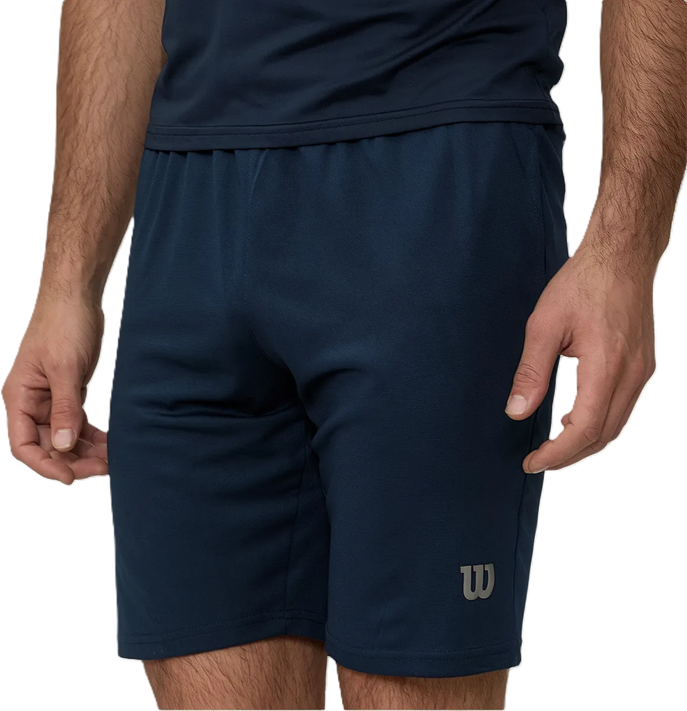 SHORT WILSON DOBLE PIQUÉ - AZUL