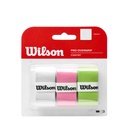 PACK X3 PRO OVERGRIP WILSON - 3 COLORES