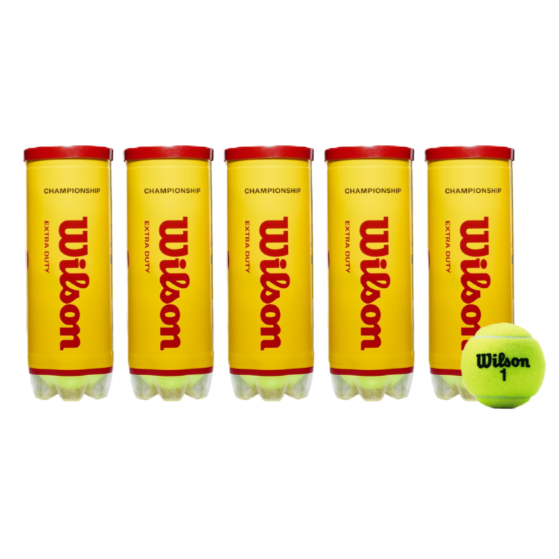 PACK X5 TUBOS WILSON EXTRA DUTY