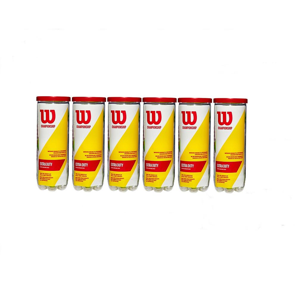 PACK X6 TUBOS WILSON EXTRA DUTY