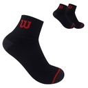 PACK X3 PARES DE MEDIAS QUARTER HOMBRE WILSON NEGRAS