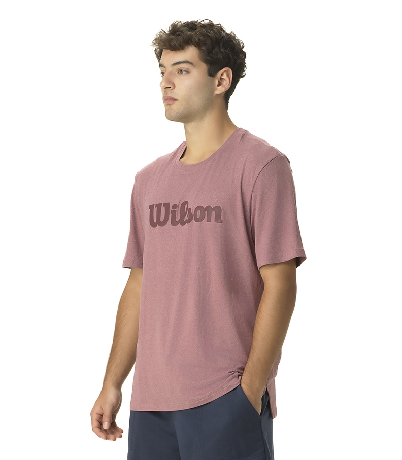 REMERA WILSON HOMBRE SOFT TOUCH - BORDÓ
