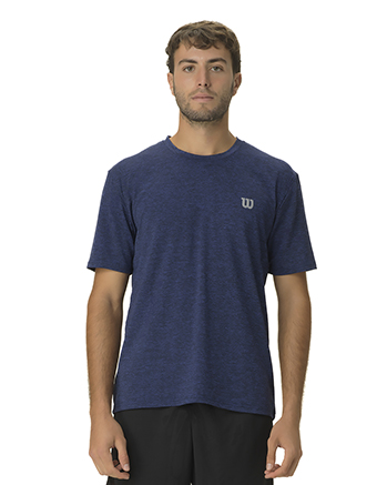 REMERA WILSON HOMBRE ESSENTIAL - AZUL