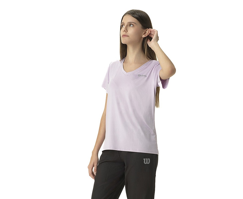 REMERA BLOOM WILSON DAMA - LILA 