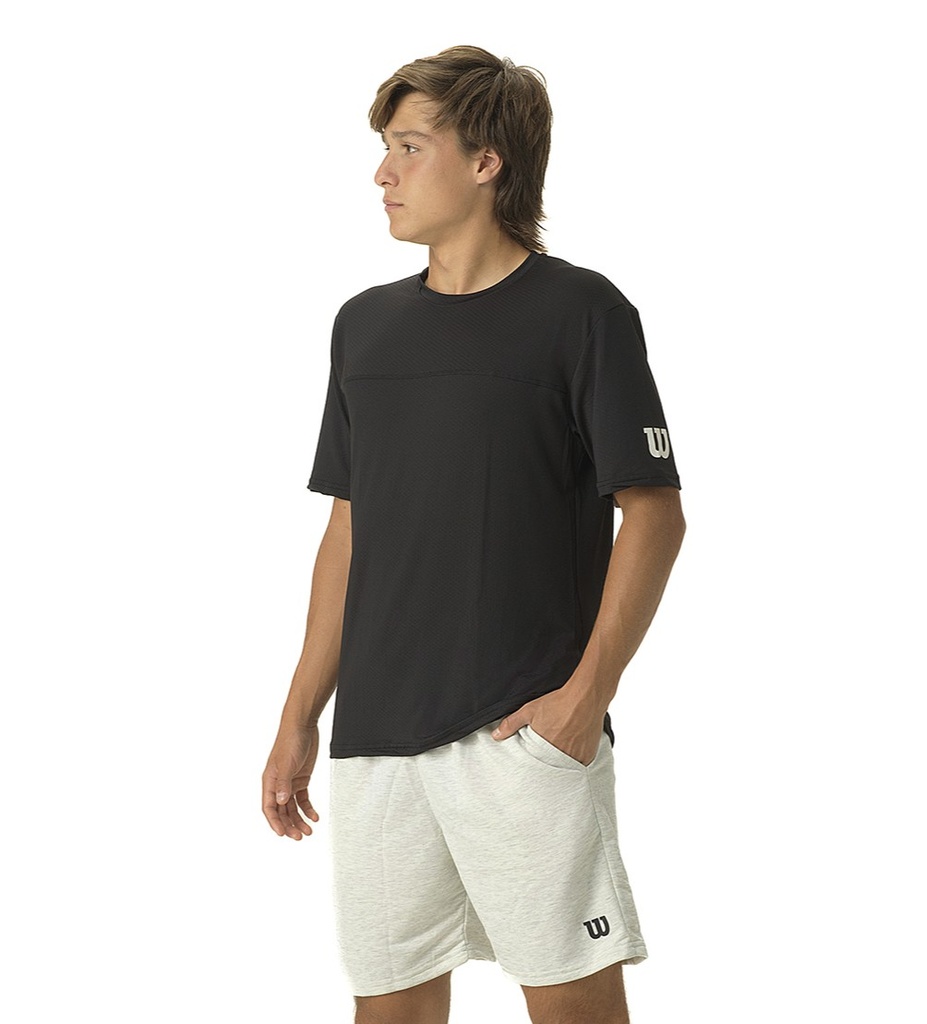 REMERA KAOS WILSON HOMBRE - BLACK 