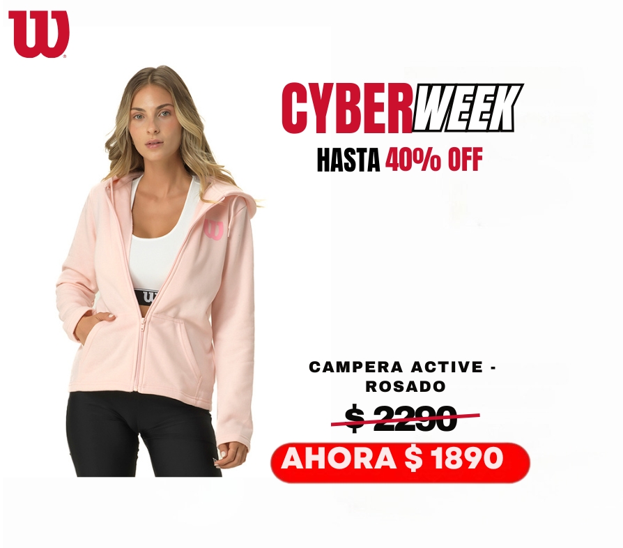 CAMPERA WILSON DAMA ACTIVE - PINK