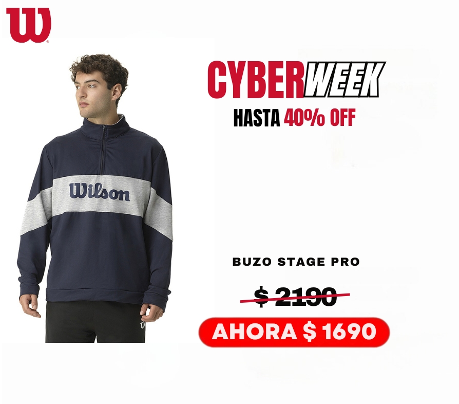 BUZO WILSON SHIFT MODE - AZUL 