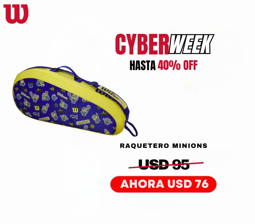 RAQUETERO MINIONS TEAM 3PK 
