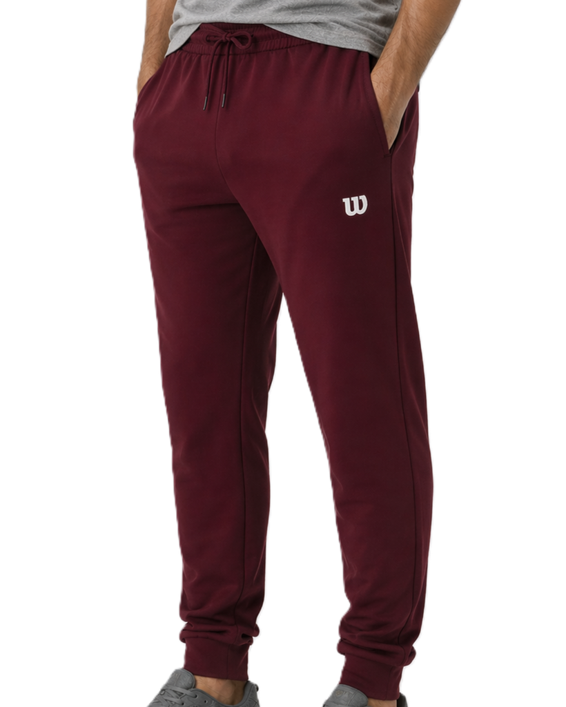 PANTALON ALGODÓN HOMBRE BORDÓ.