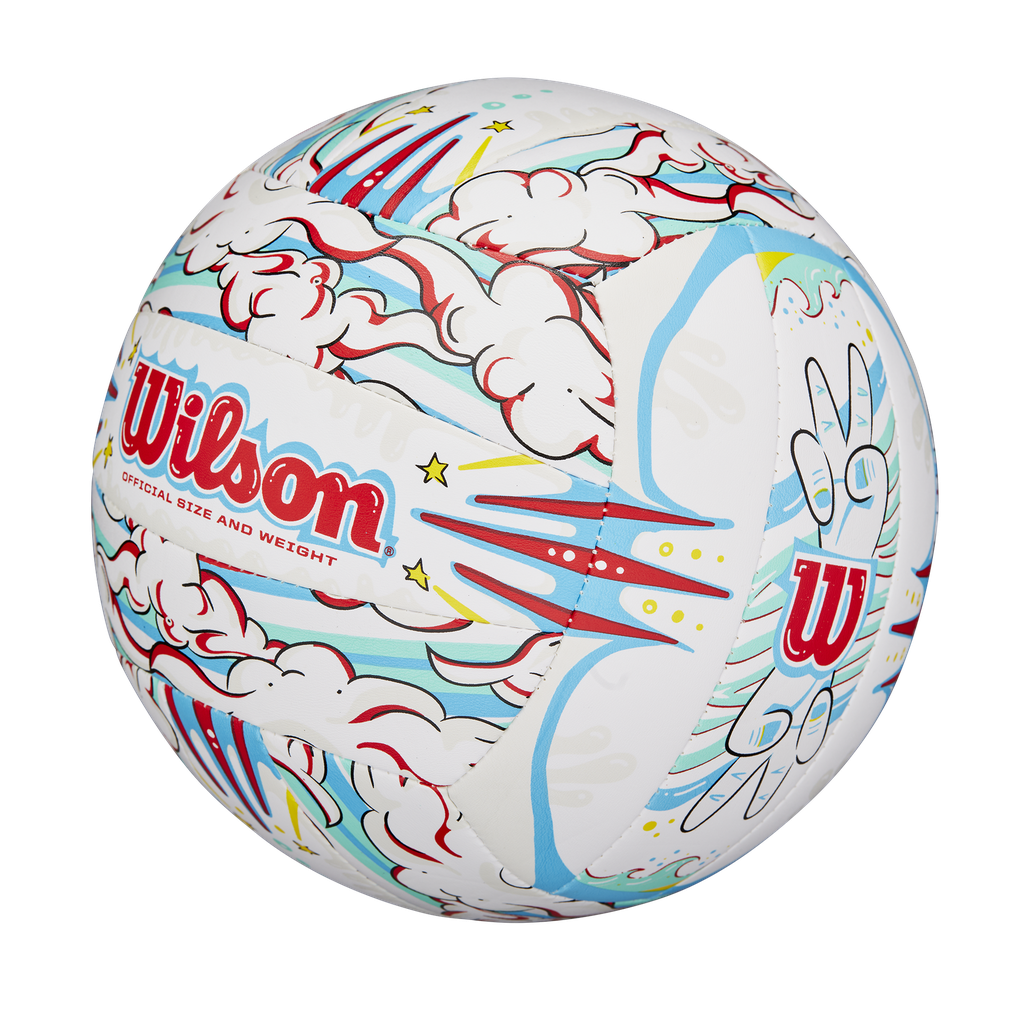 PELOTA WILSON GRAFFITI PEACE