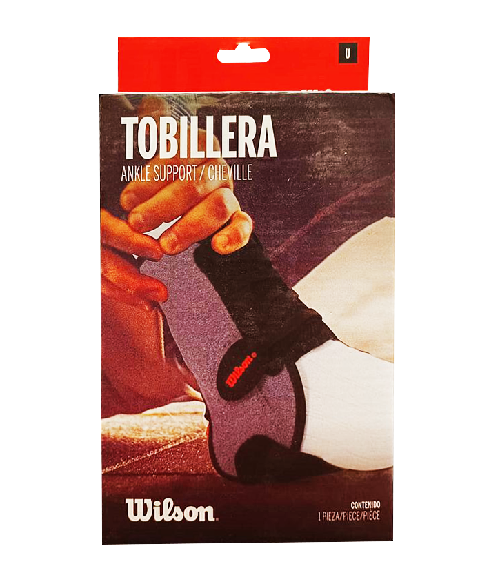 TOBILLERA WILSON CON SOPORTE.