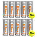 PACK X10 TUBOS WILSON TOUR CLAY