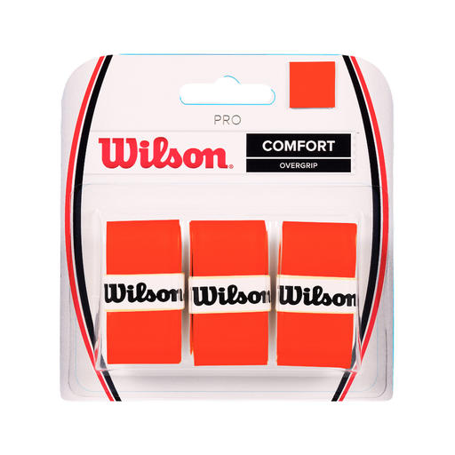[WRZ470820] PACK X3 PRO OVERGRIP WILSON - BURN ORANGE