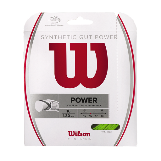 [WRZ945700] SET SYNTHETIC GUT POWER 16 (1.30) VERDE