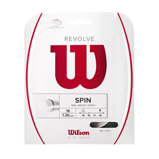 [WRZ946800] SET WILSON REVOLVE 16/1.30 NEGRO