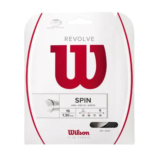 [WRZ946800] SET WILSON REVOLVE SPIN 16/1.30 12,2M BK